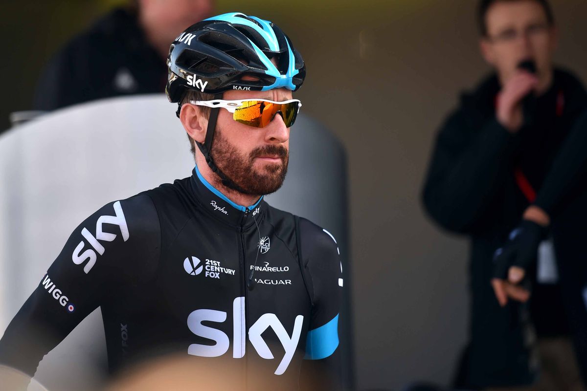 Bradley Wiggins ends his professional career with Team Sky at Paris-Roubaix
