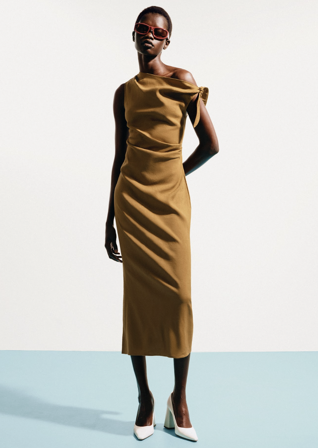 &amp;amp; Other Stories, Asymmetric Midi Dress