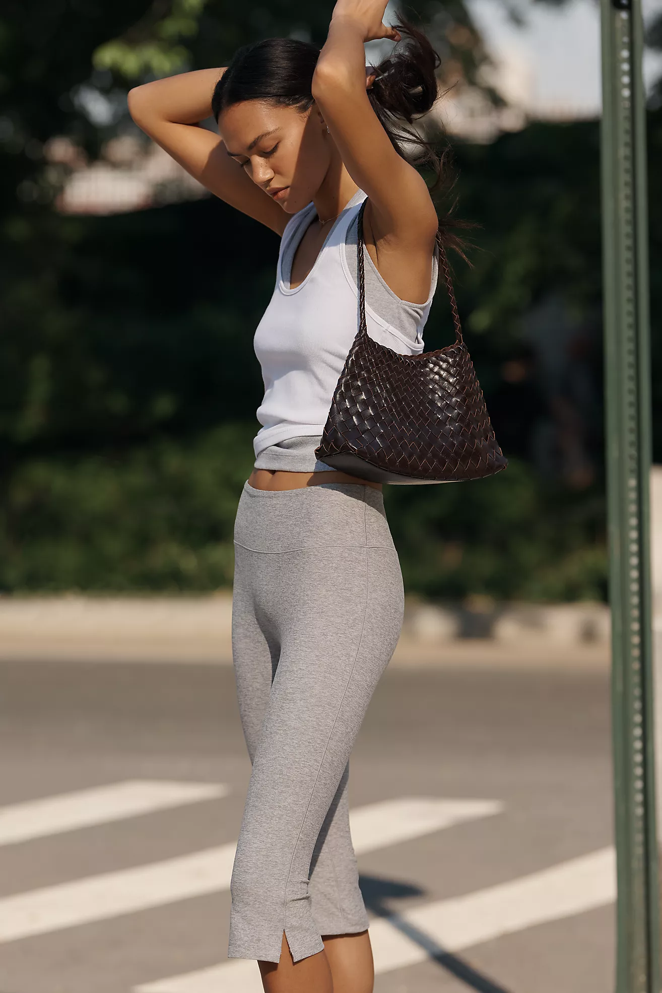 Beyond Yoga Spacedye Slit Pedal Pusher Leggings