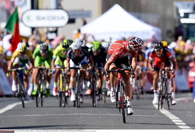 Tony Gallopin (Lotto Belisol) looks back and knows he's won it