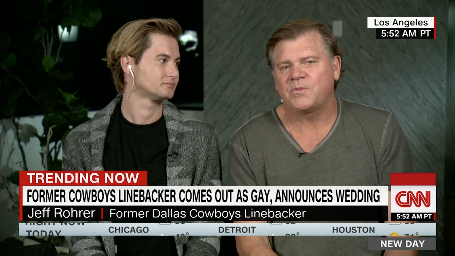 Jeff Rohrer: Former Cowboys LB marrying gay partner