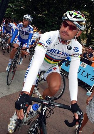 Olympic champ Paolo Bettini used the Clasica San Sebastian as a final test for Beijing