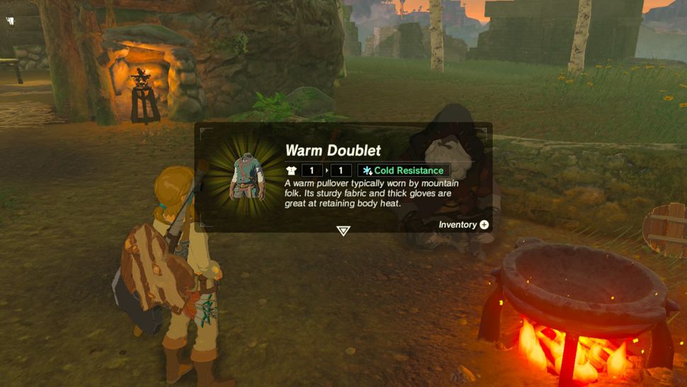 Zelda Breath Of The Wild How To Stay Warm Zelda: How to get the warm doublet - The Legend of Zelda Breath of the