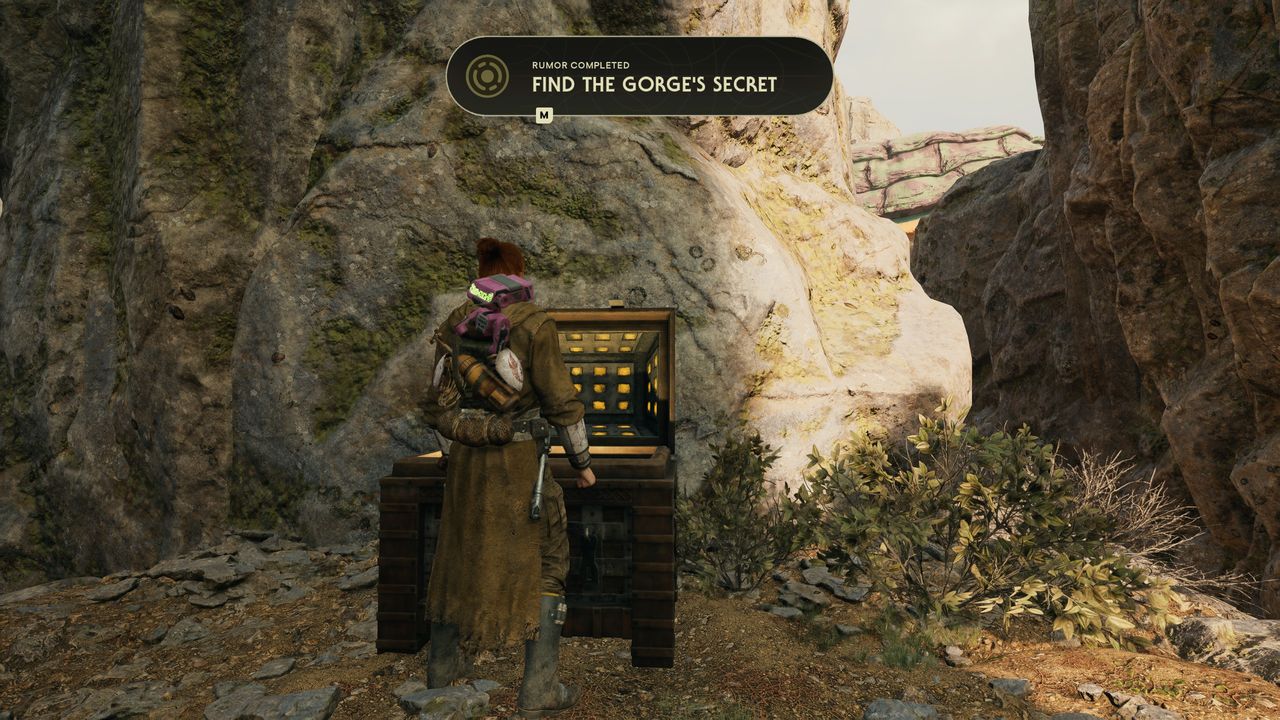Star Wars Jedi: Survivor how to find the gorge's secret