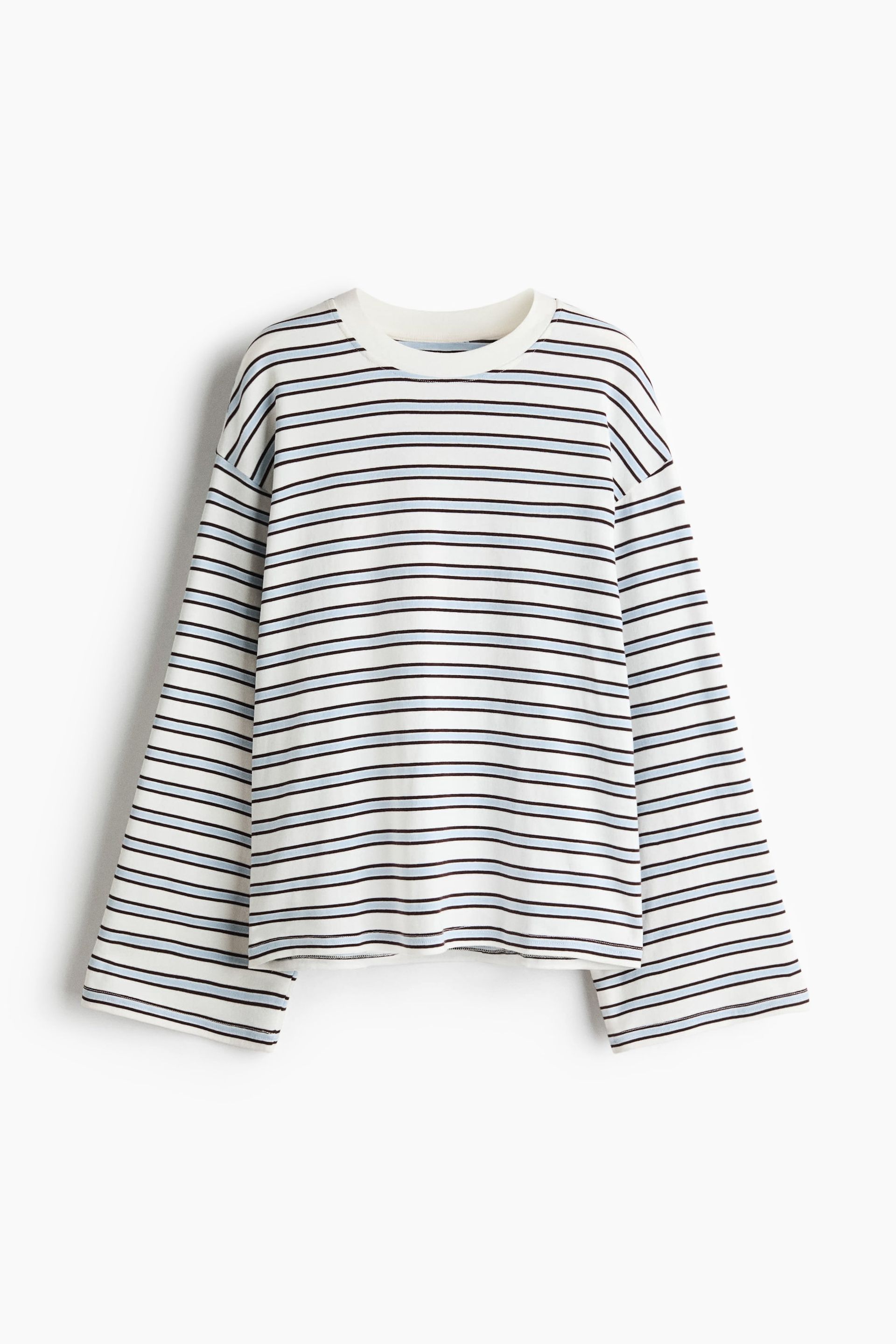 Long-Sleeved Cotton Top