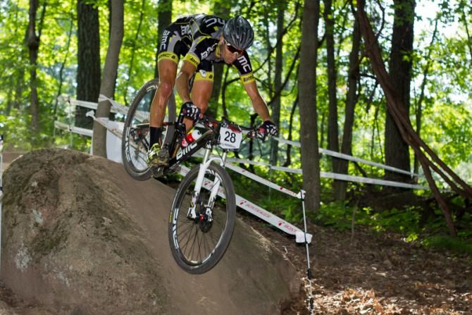 Kerry Werner in Nitro Amphitheater boulder drop