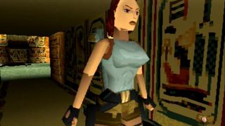 Lara Croft in Tomb Raider 1996