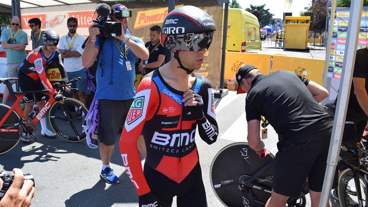 Richie Porte and his BMC Racing teammates wore new speedsuits from Assos