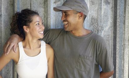 Laughing couple