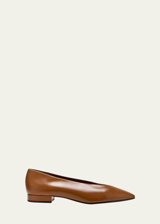 Rebecca Calfskin Ballerina Flats