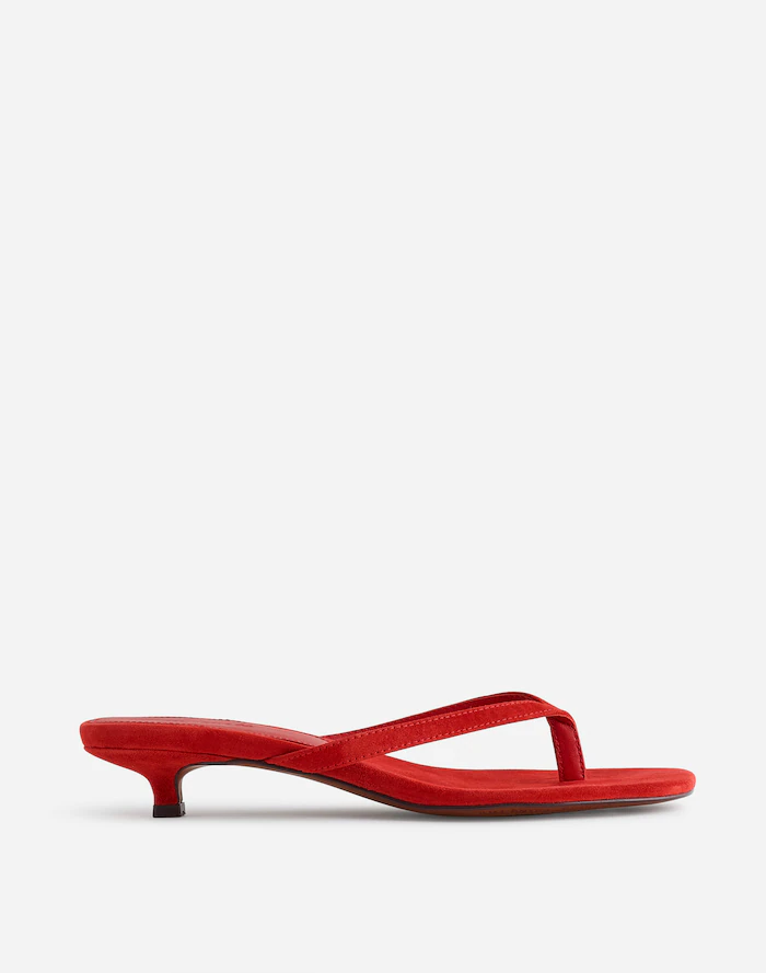 Madewell, The Chiara Kitten Heel Thong Sandal
