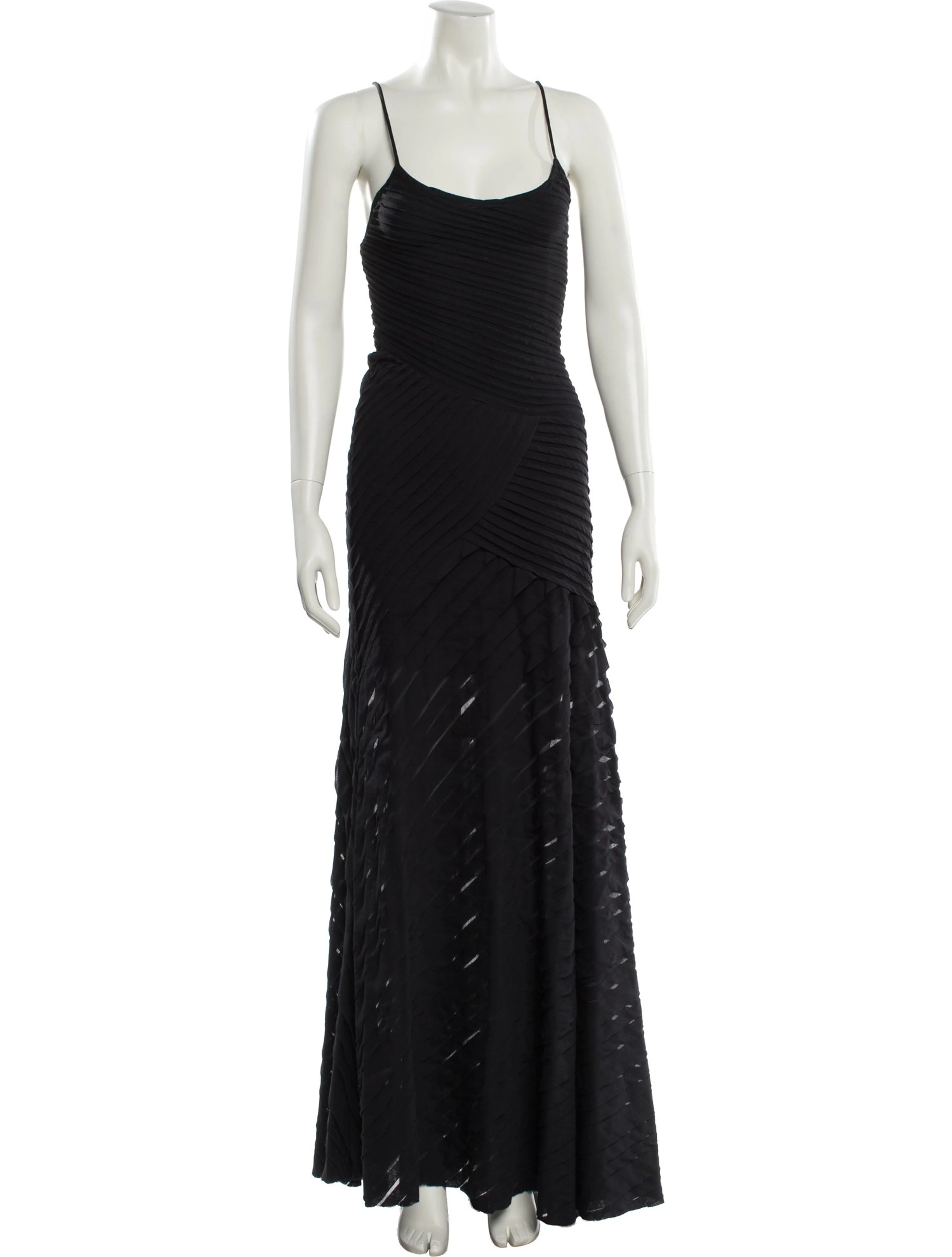 Ralph Lauren, Scoop Neck Long Dress