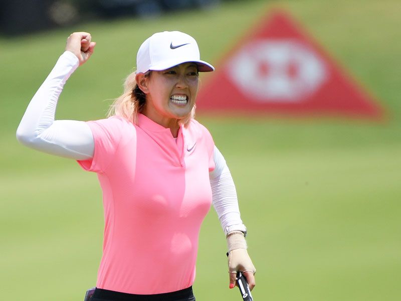 Michelle Wie Holes Monster Putt To Win First Title In Four Years