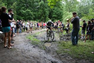 Mud pit action