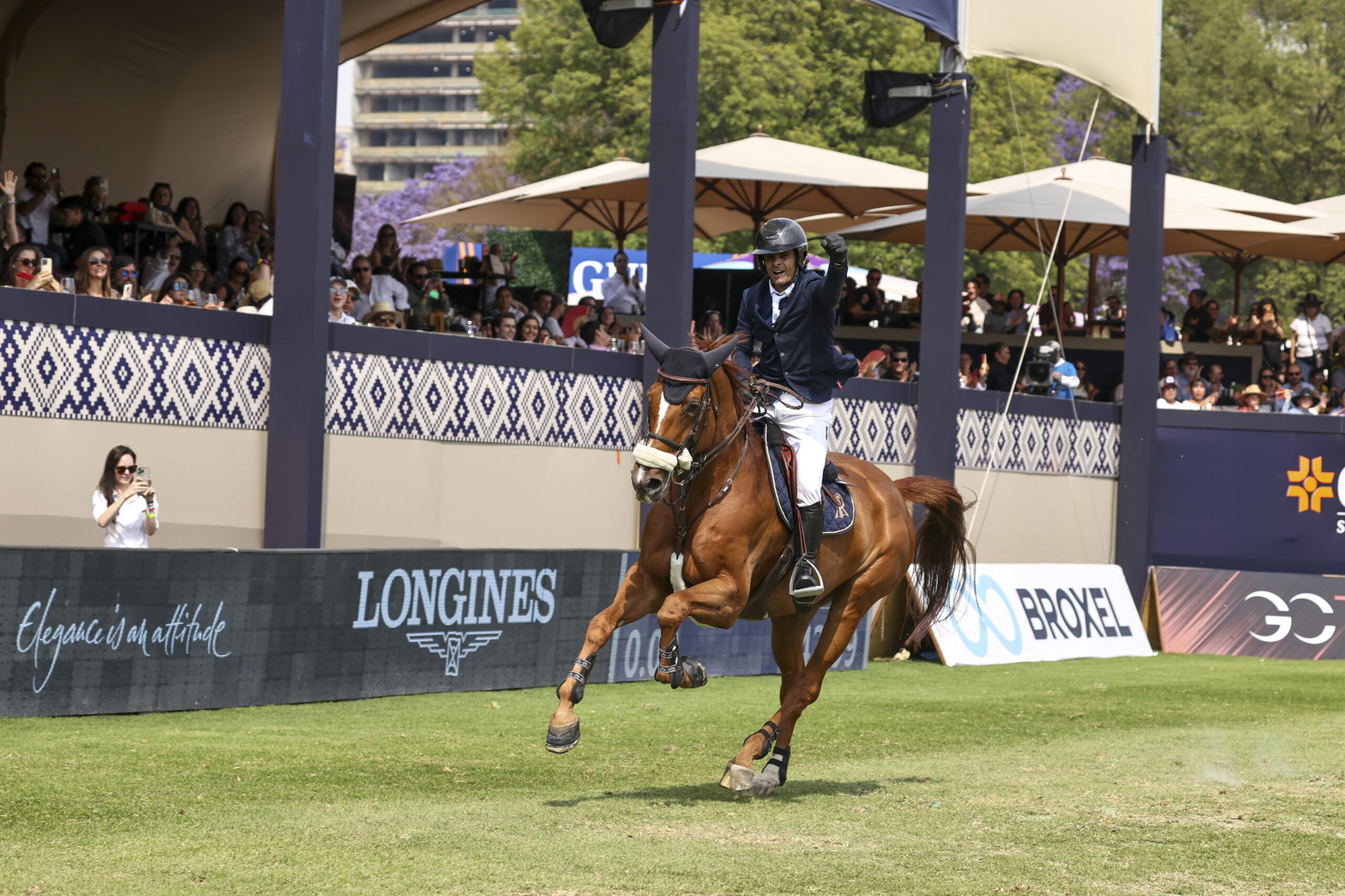 Showjumping news: Emanuele Camilli delivers a milestone first Longines Global Champions Tour (LGCT) grand prix success with Chacco&amp;rsquo;s Girlstar.