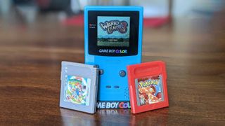 Game Boy Color and cartridges