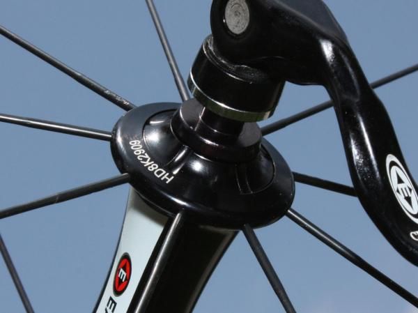 Front hub bearing adjustment is brutally simple - just turn the adjusting collar by hand and you're done