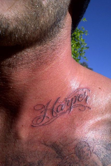 David Beckham reveals new pictures of Harper Seven tattoo | Marie Claire UK