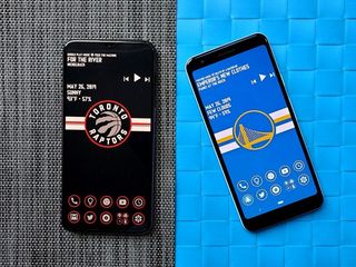 Golden State and Toronto themes in the new format