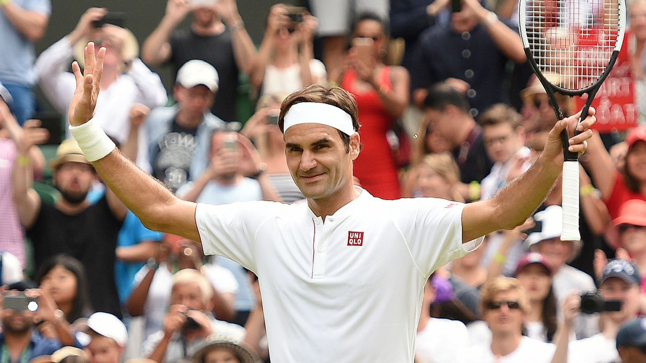 Roger Federer Wimbledon 2018