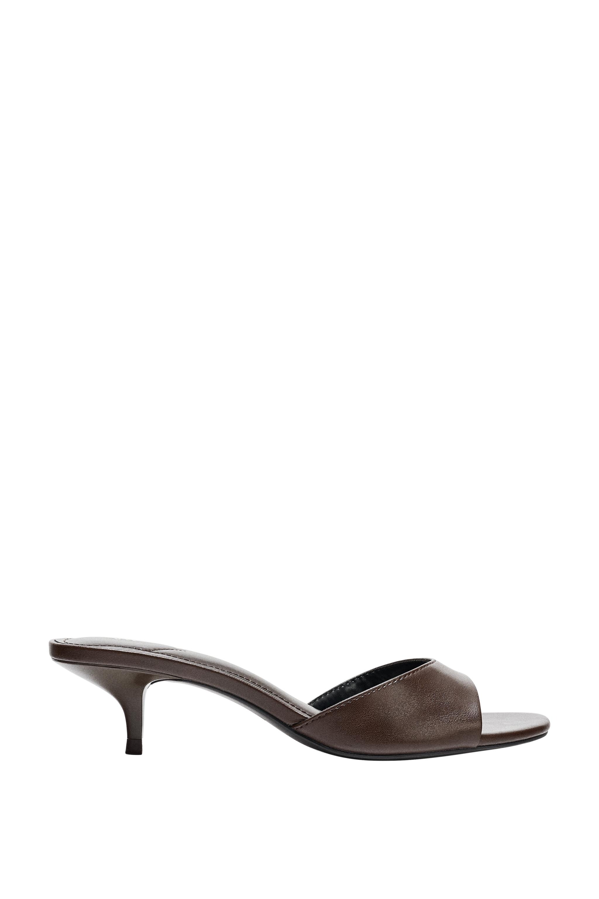 zara, Low Heel Sandals