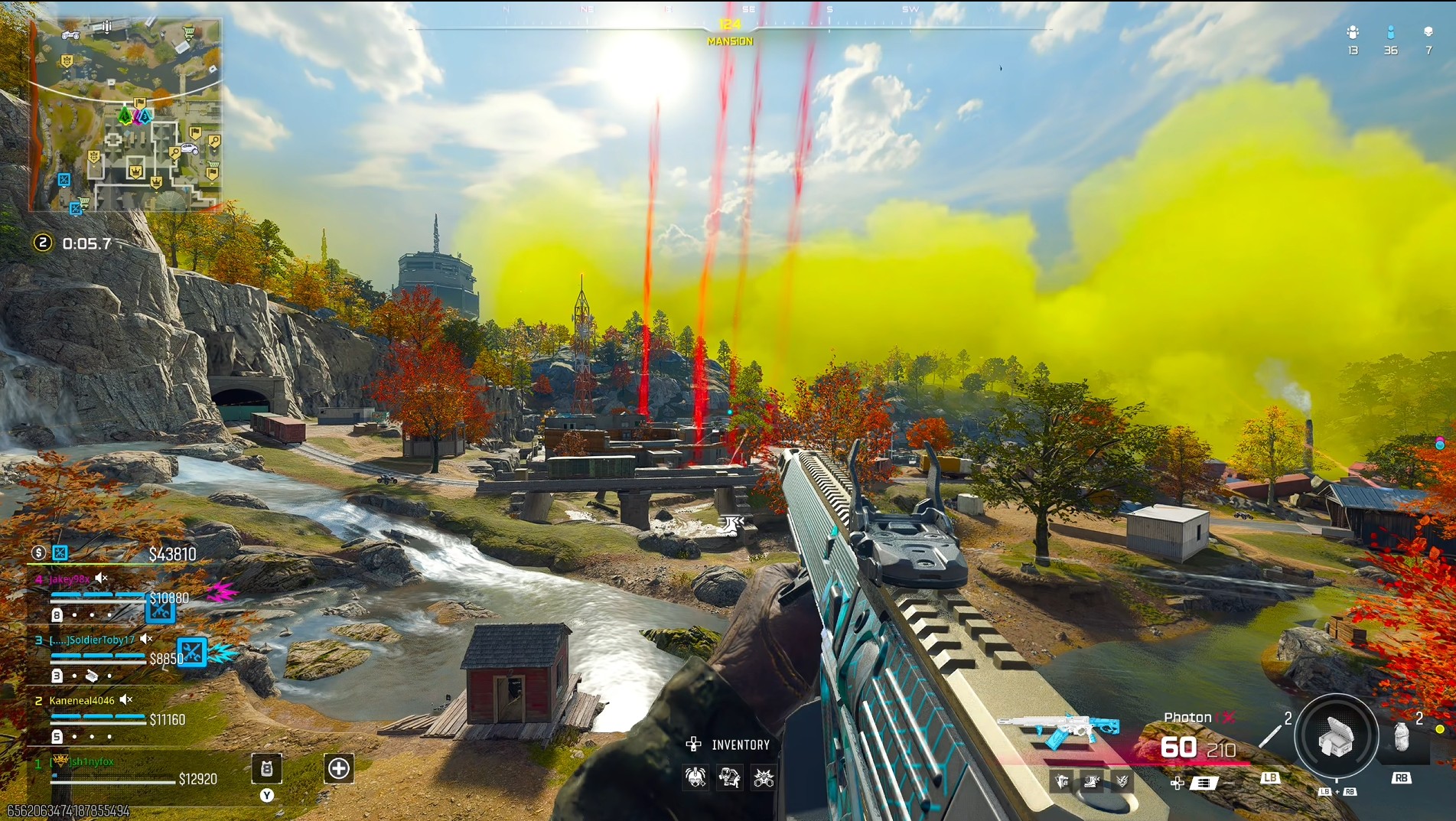 The Drop Zones appearing in Call of Duty: Warzone