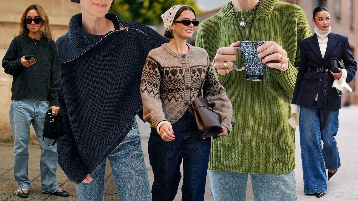 I Know Good Jeans—Here Are 5 Pairs for Fall, Plus the Perfect Sweaters to Wear With Them