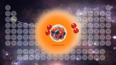 This image represents the new isotope, magnesium-18.