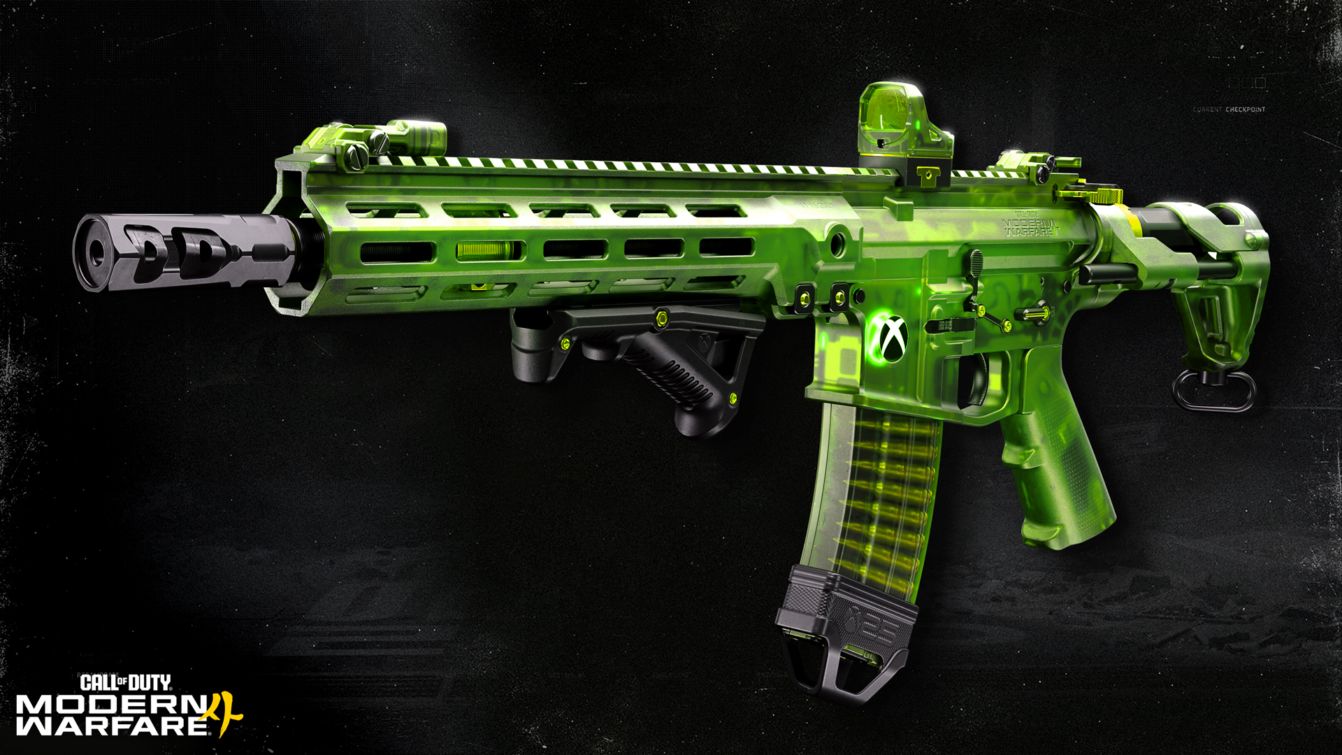 xbox gun call of duty modern warfare 4