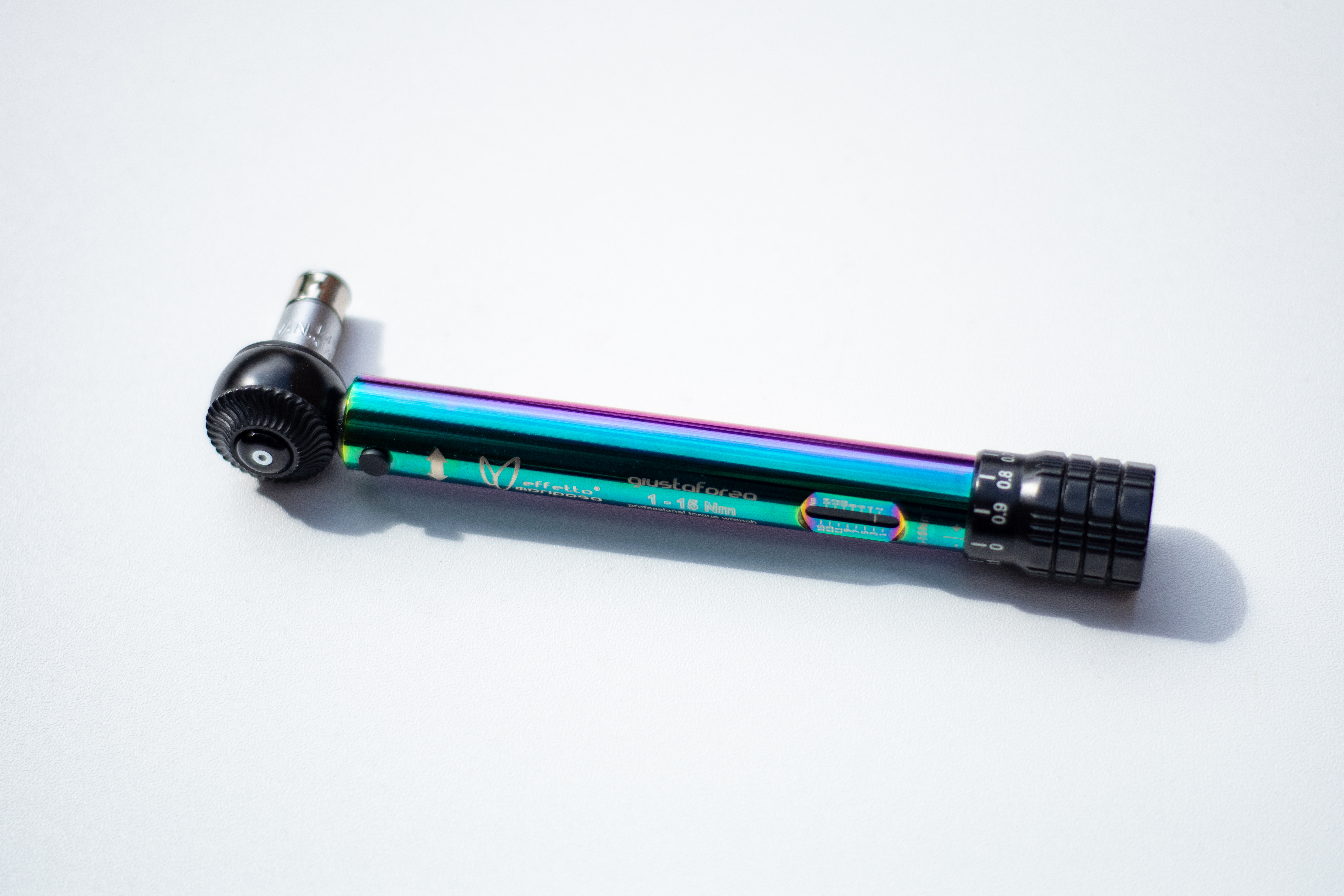 An Effetto Mariposa Giustaforza 1-15 Pro Evo torque wrench tool wrap