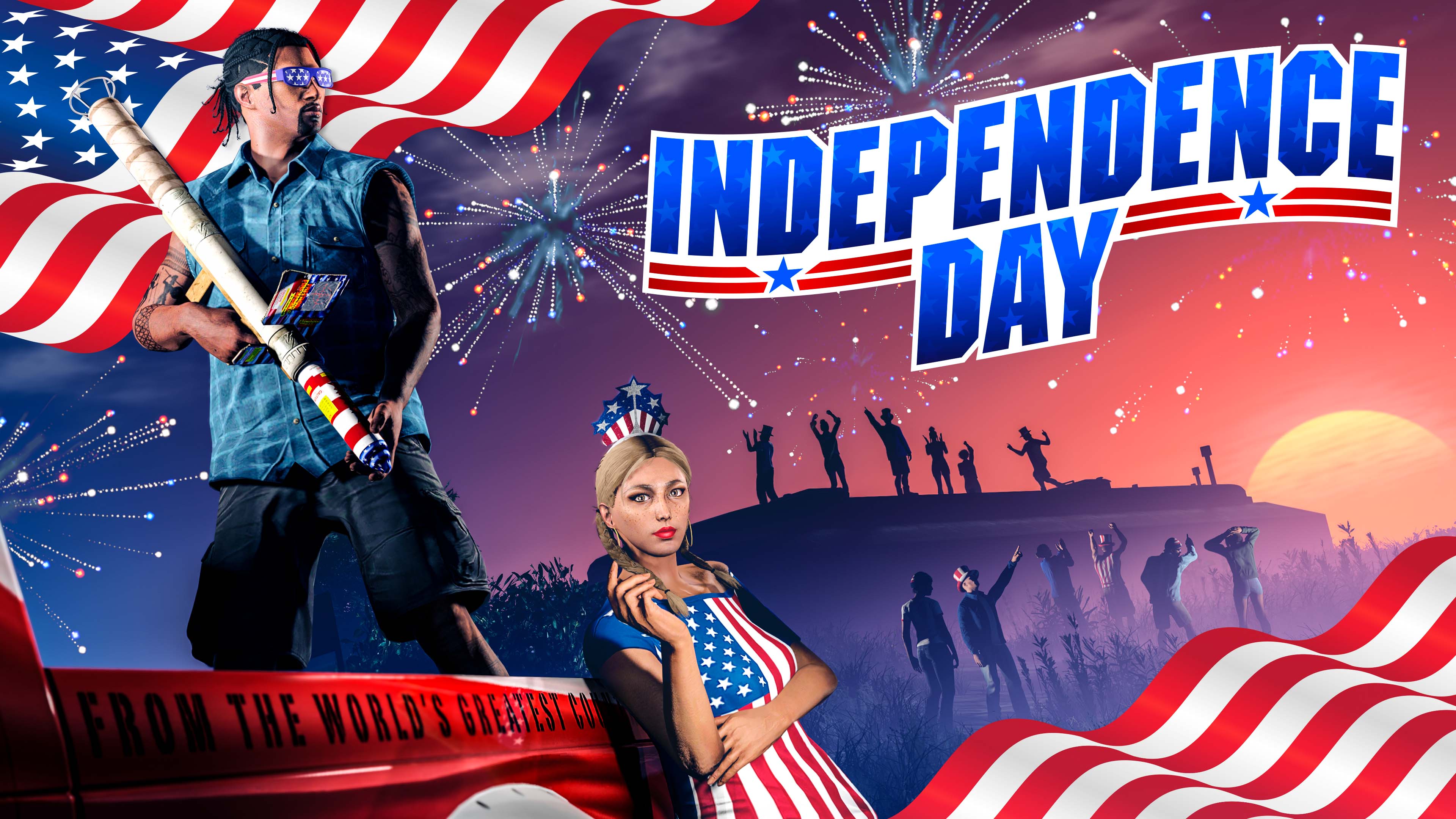 GTA Online Independence Day 2026 art