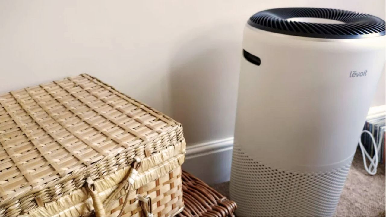 Levoit Core 400S being tested in writer's home