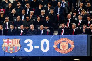 Glazers Barcelona Manchester United