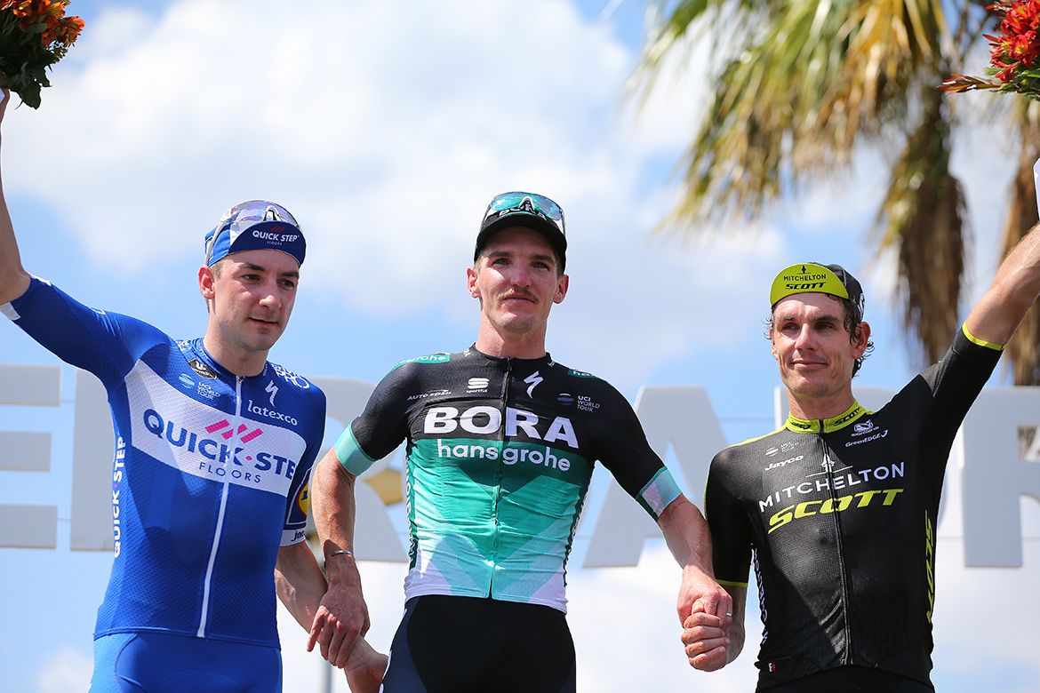 The final Cadel Evans Great Ocean Road Race podium