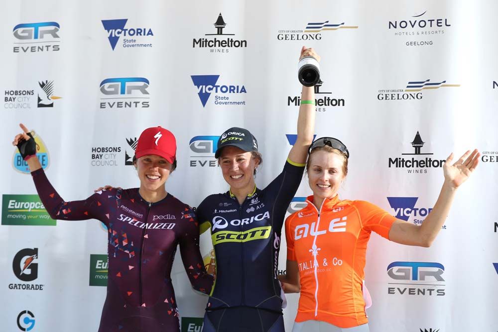 The Williamstown podium