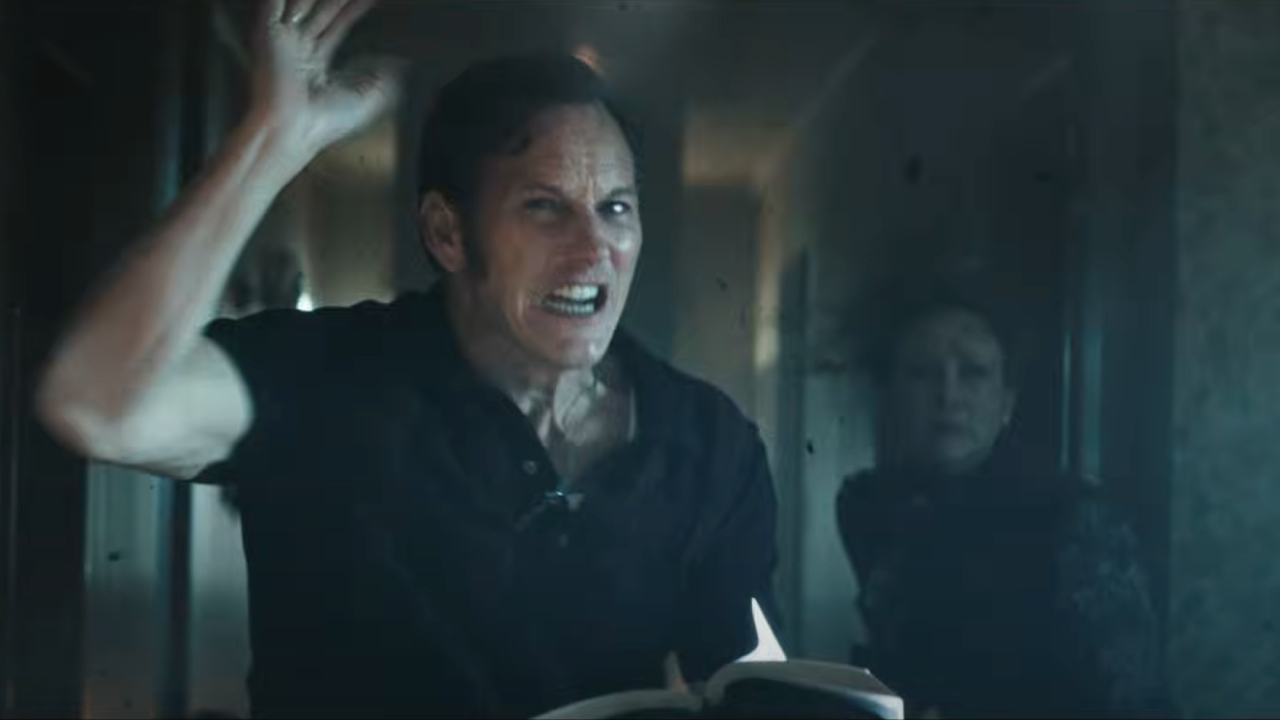 Patrick Wilson shouting in The Conjuring: Last Rites
