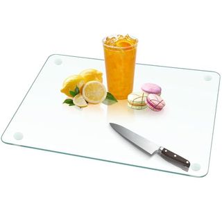 Tempered clear Glass Cutting Board 