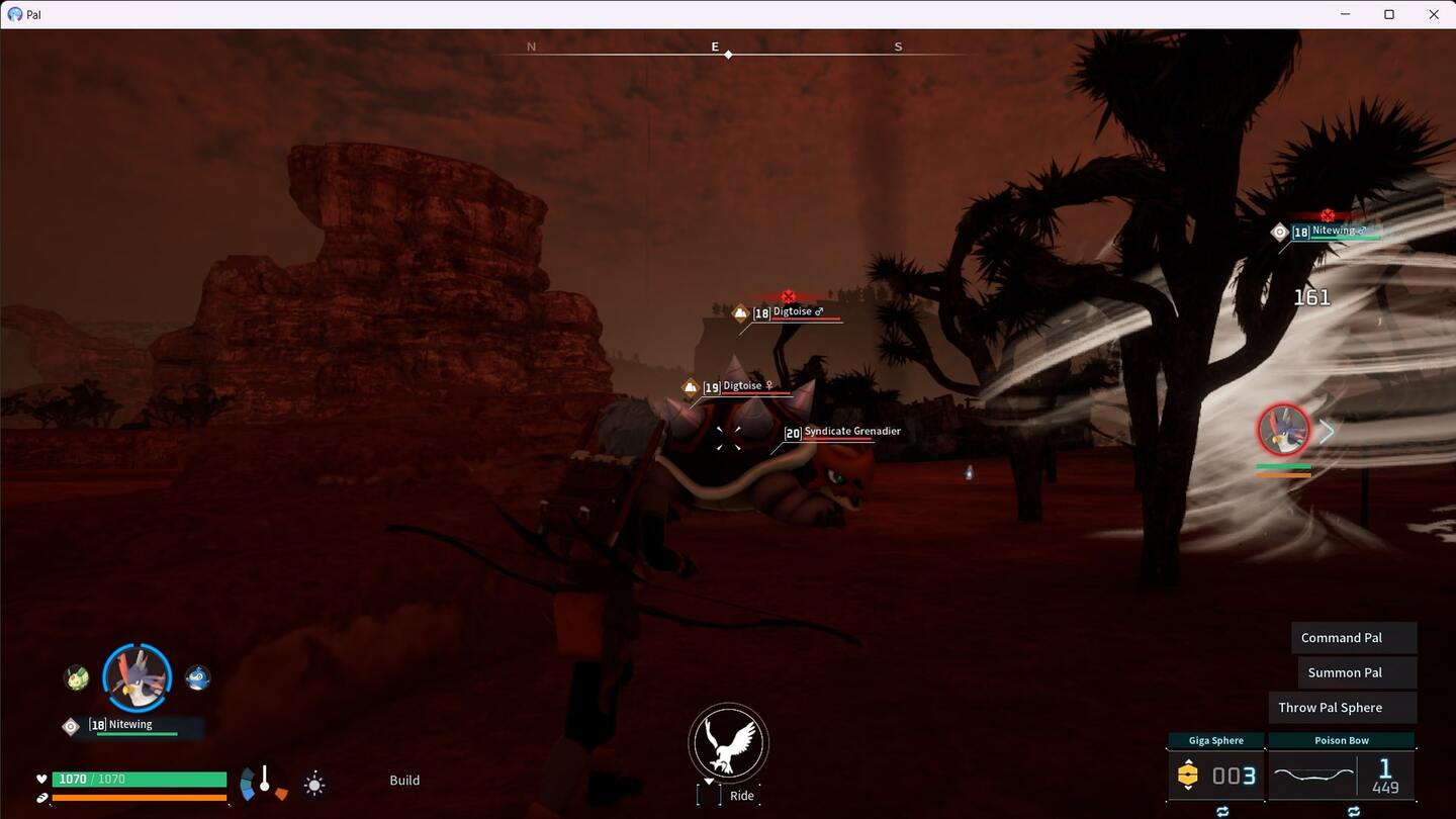 Captura de pantalla de Palworld