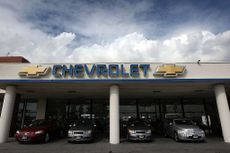 Chevrolet dealership which is owned by General Motors