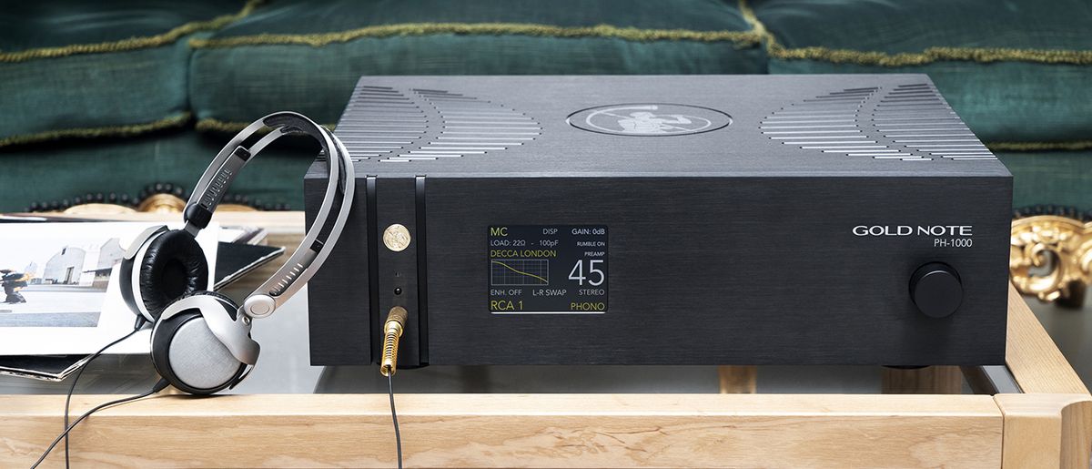 Phono stage: Gold Note PH-1000