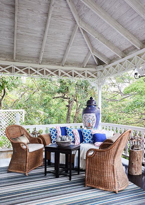 Gingerbread house on Mustique
