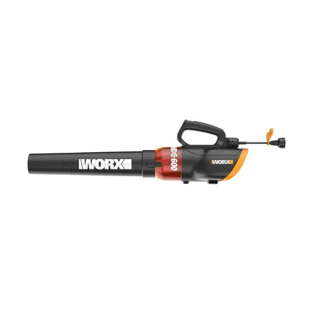 Worx Wg520 Turbine600 20v 600 Cfm Electric Handheld Corded Leaf Blower