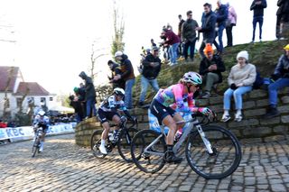 'Being super sharp and stay fighting for your place' &ndash; Kasia Niewiadoma Phinney's road to Strade Bianche runs through polishing Classics readiness at Omloop Het Nieuwsblad