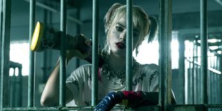 Harley Quinn at jail cell in Birds of Prey