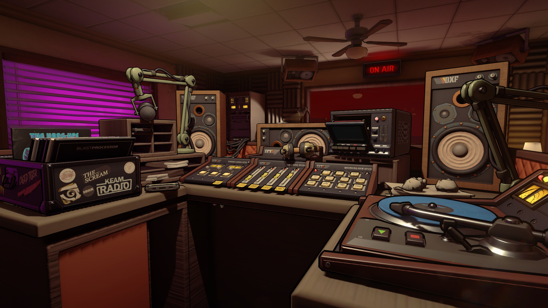 Play a radio host guiding callers to safety in horror adventure Killer Frequency