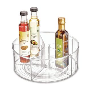  iDesign Recycled Plastic Lazy Susan Turntable Organizer Pantry