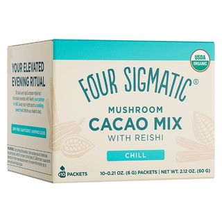 Four Sigmatic cacao mix, a blend for an alternative to coffee with adaptogens