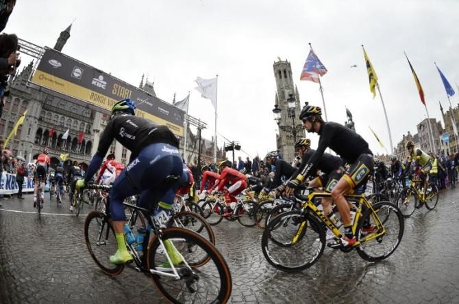 It was a soggy start to the 2014 Tour of Flanders