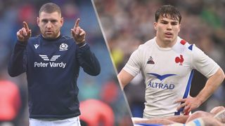 Finn Russell of Scotland and Antoine Dupont of France could both feature in the Scotland vs France live stream