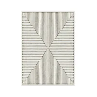 Ruggable&nbsp;Jonathan Adler Inkdrop Black &amp; Ivory Rug | $259 at Ruggable